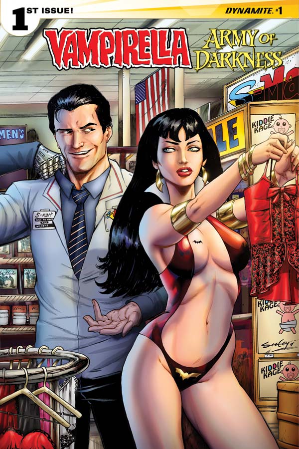 Vampirella Army of Darkness Copertina Seeley