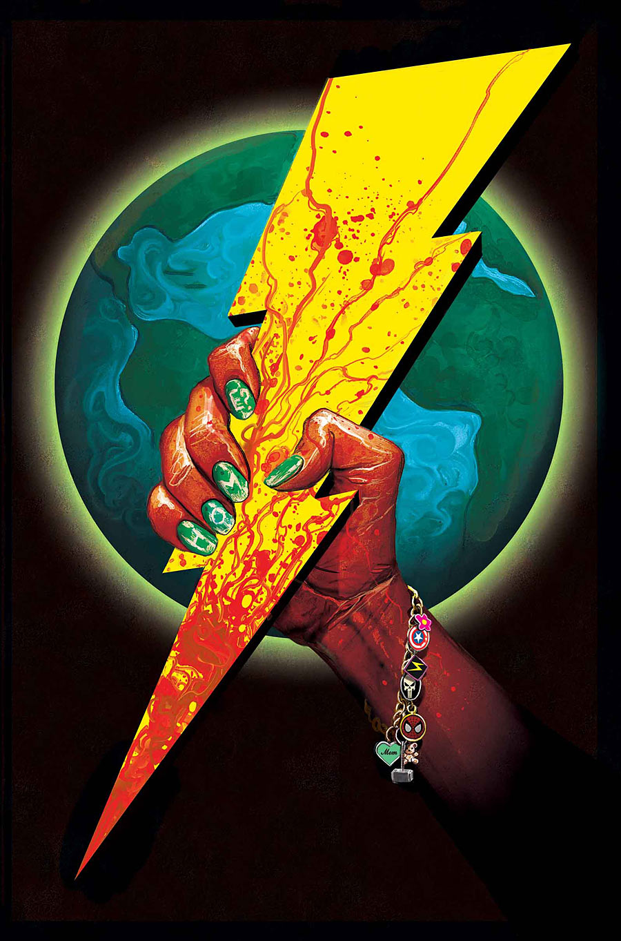 Weirdworld #1, copertina di Mike Del Mundo