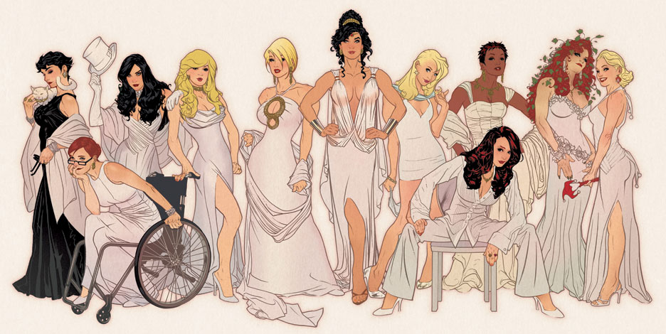 DC Women di Adam Hughes