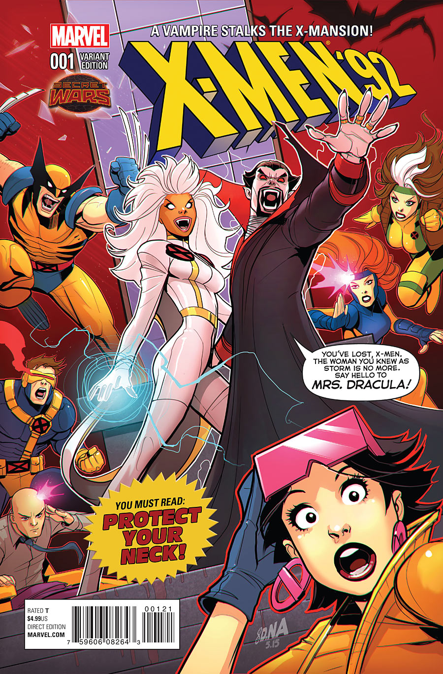 X-Men 92 #5, variant cover 1