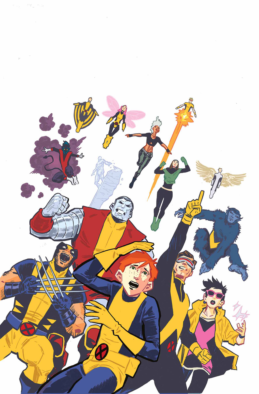 X-Men: Worst X-Men Ever #1, copertina di Michael Walsh