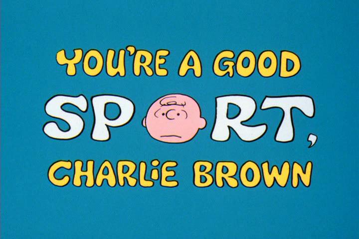 Sei uno sportivo Charlie Brown