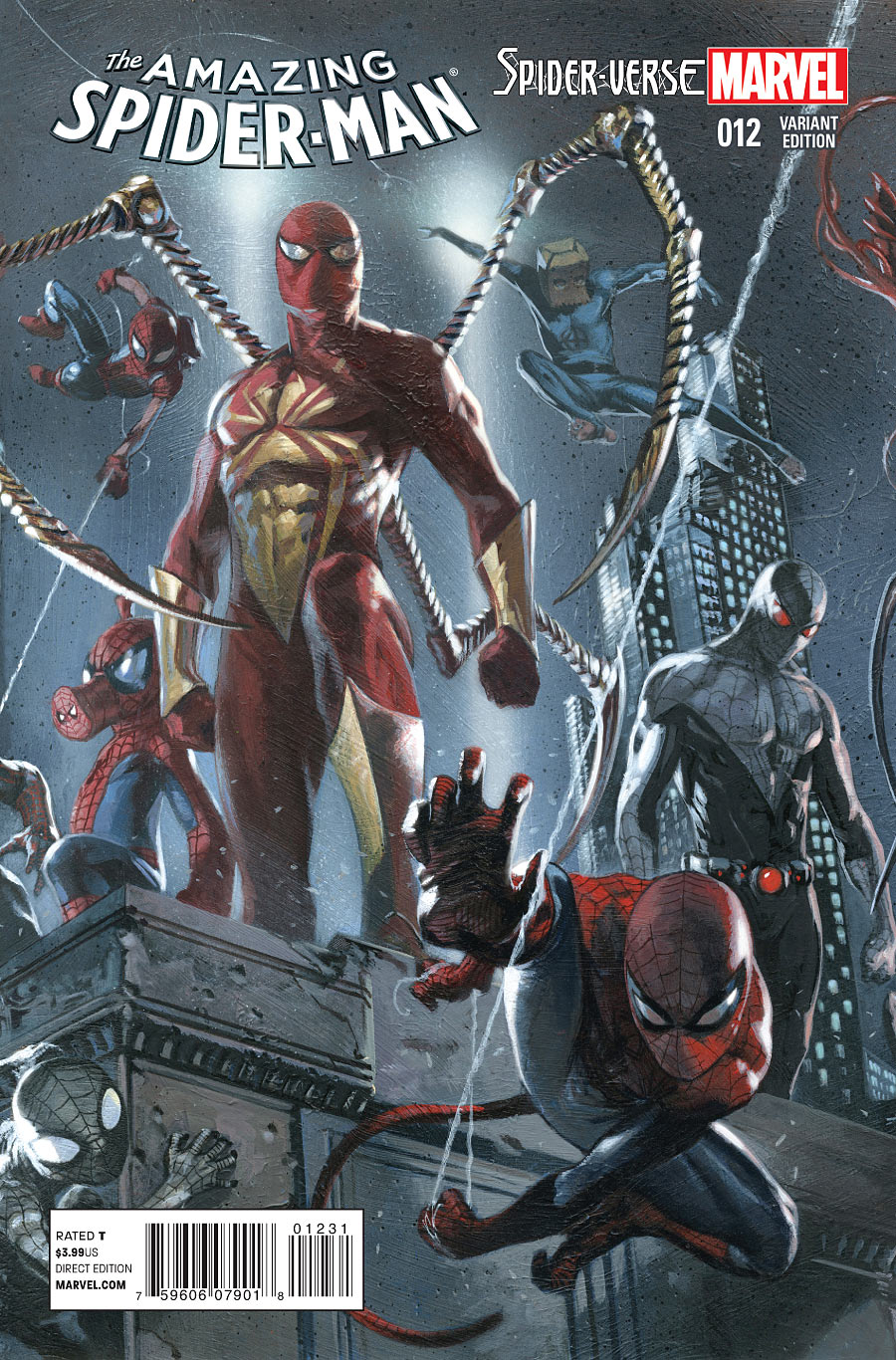 Amazing Spider-Man #12, variant cover di Gabriele Dell'Otto