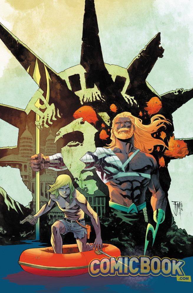 Convergence #4, variant cover di Francis Manapul