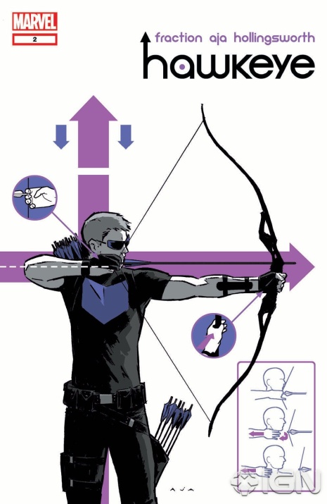 Hawkeye #1, copertina di David Aja