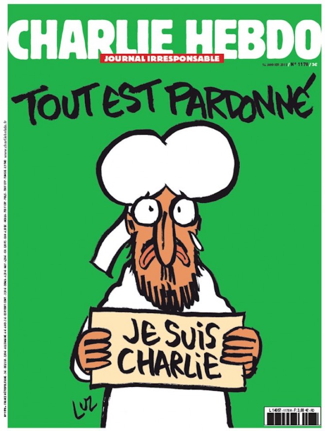 charlie hebdo maometto