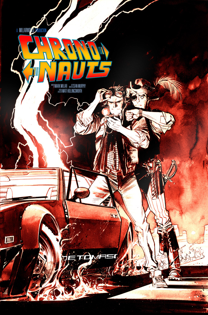 Chrononauts #1, variant cover di Sean Murphy