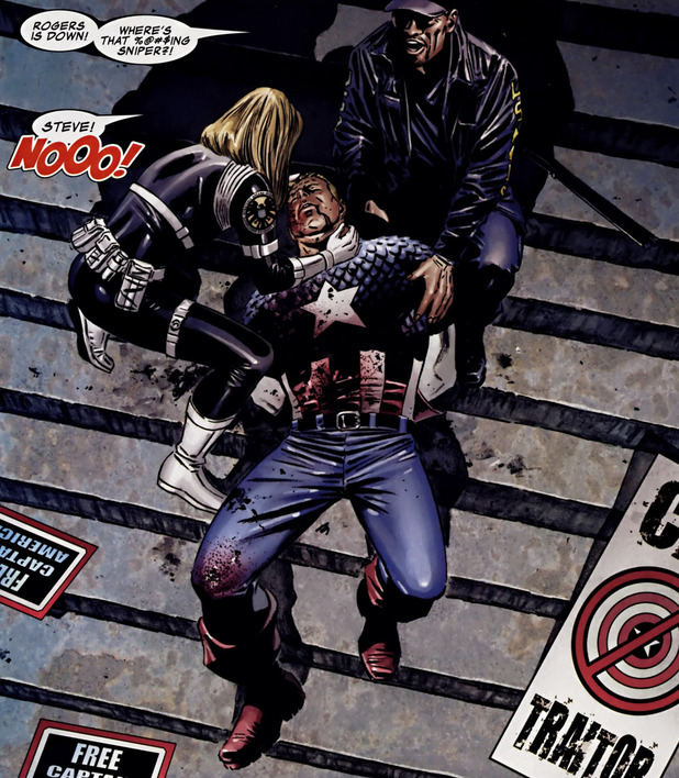 Captain America #25, copertina di Steve Epting