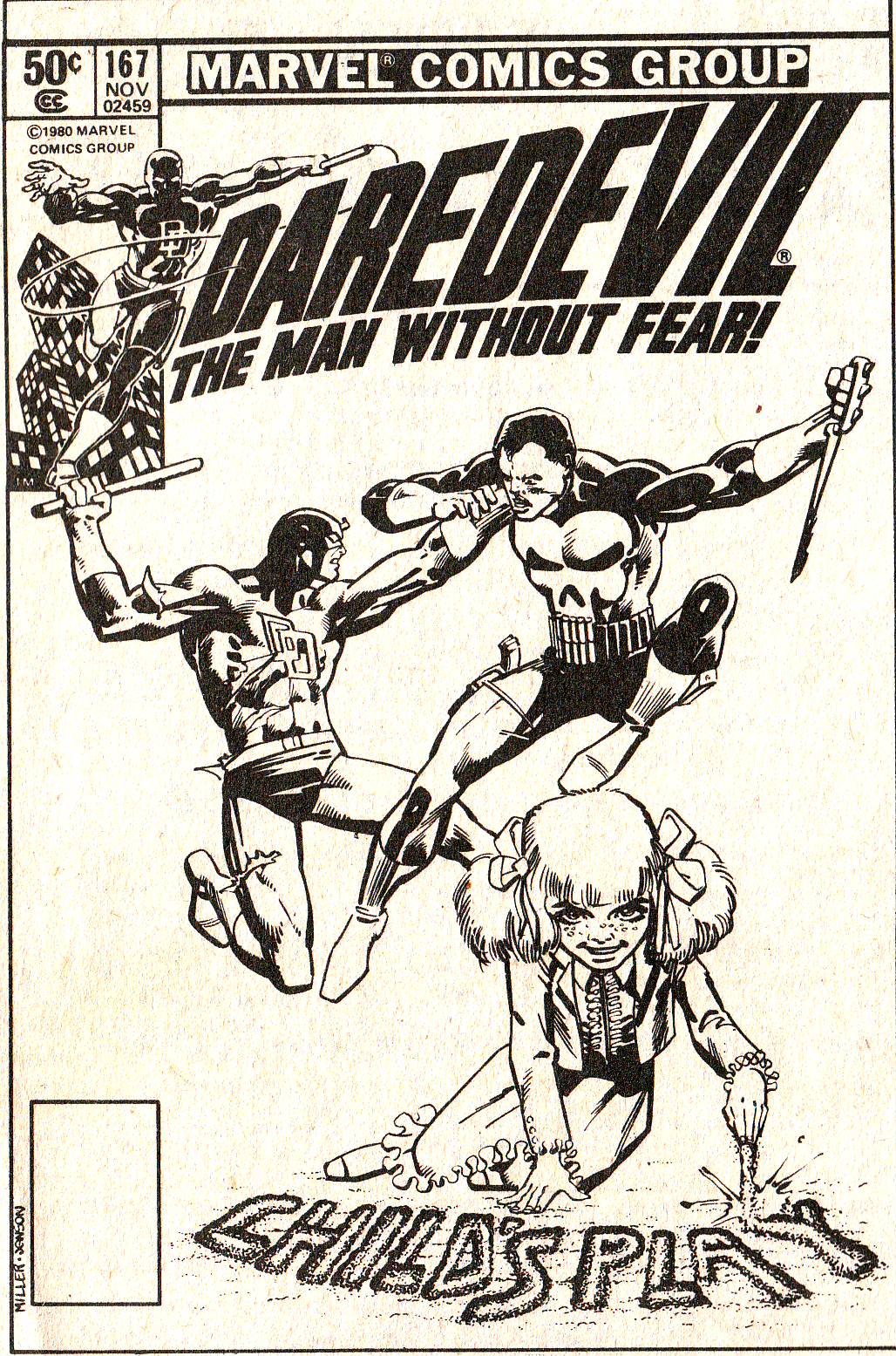 Daredevil #167 original cover