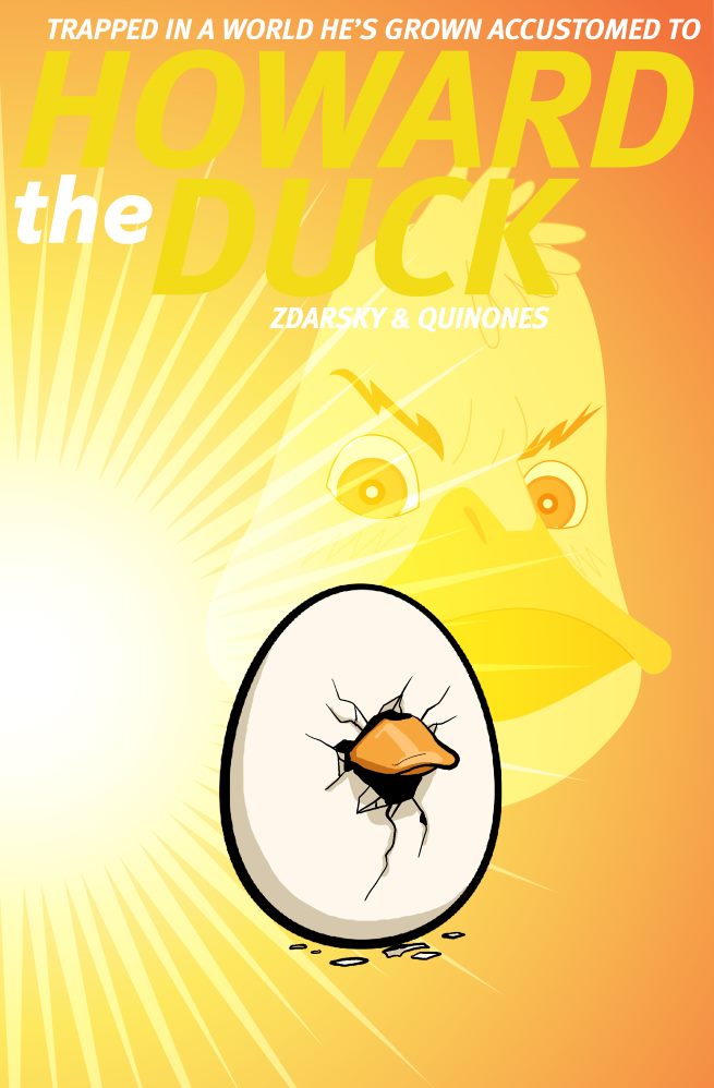 Howard The Duck #1, Evolution variant cover di Chip Zdarsky