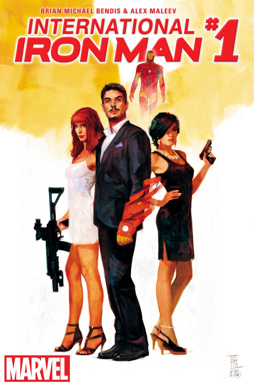 International Iron Man #1, cover