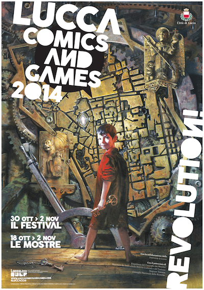 lucca comics games poster