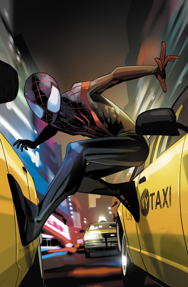 Miles Morales: Ultimate Spider-Man #1, variant cover di Fiona Staples