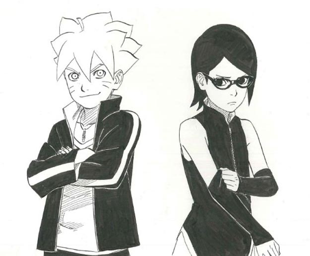 Boruto e Sarada