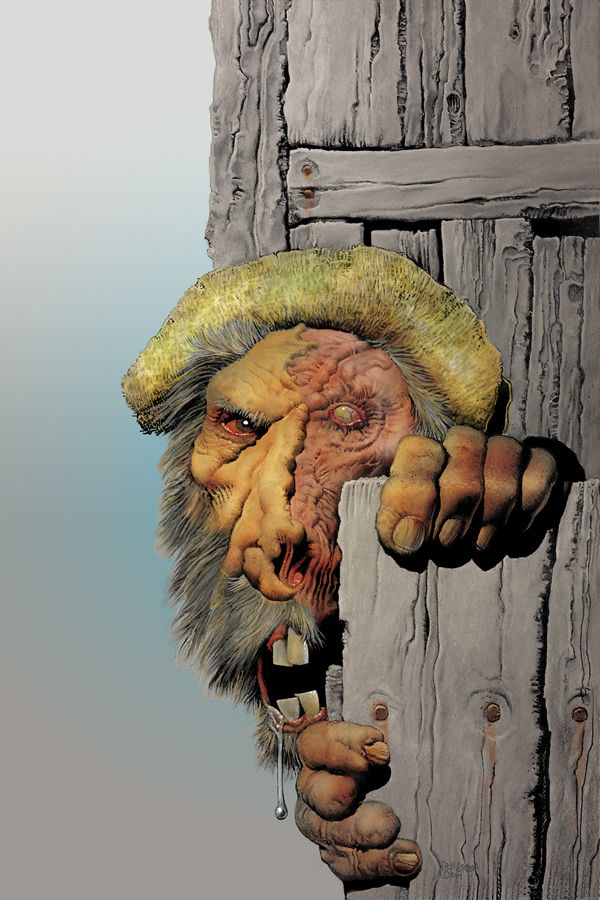 Rat God #1, copertina di Richard Corben