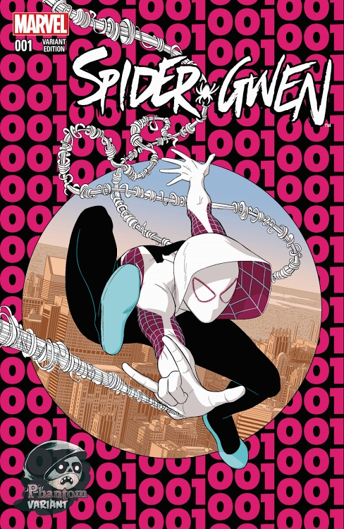 Spider-Gwen #1, Phantom variant