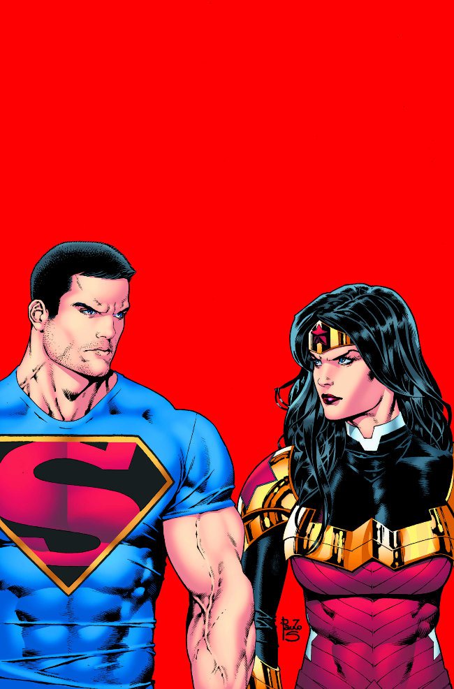 Superman/Wonder Woman #18, copertina di Paolo Siqueria