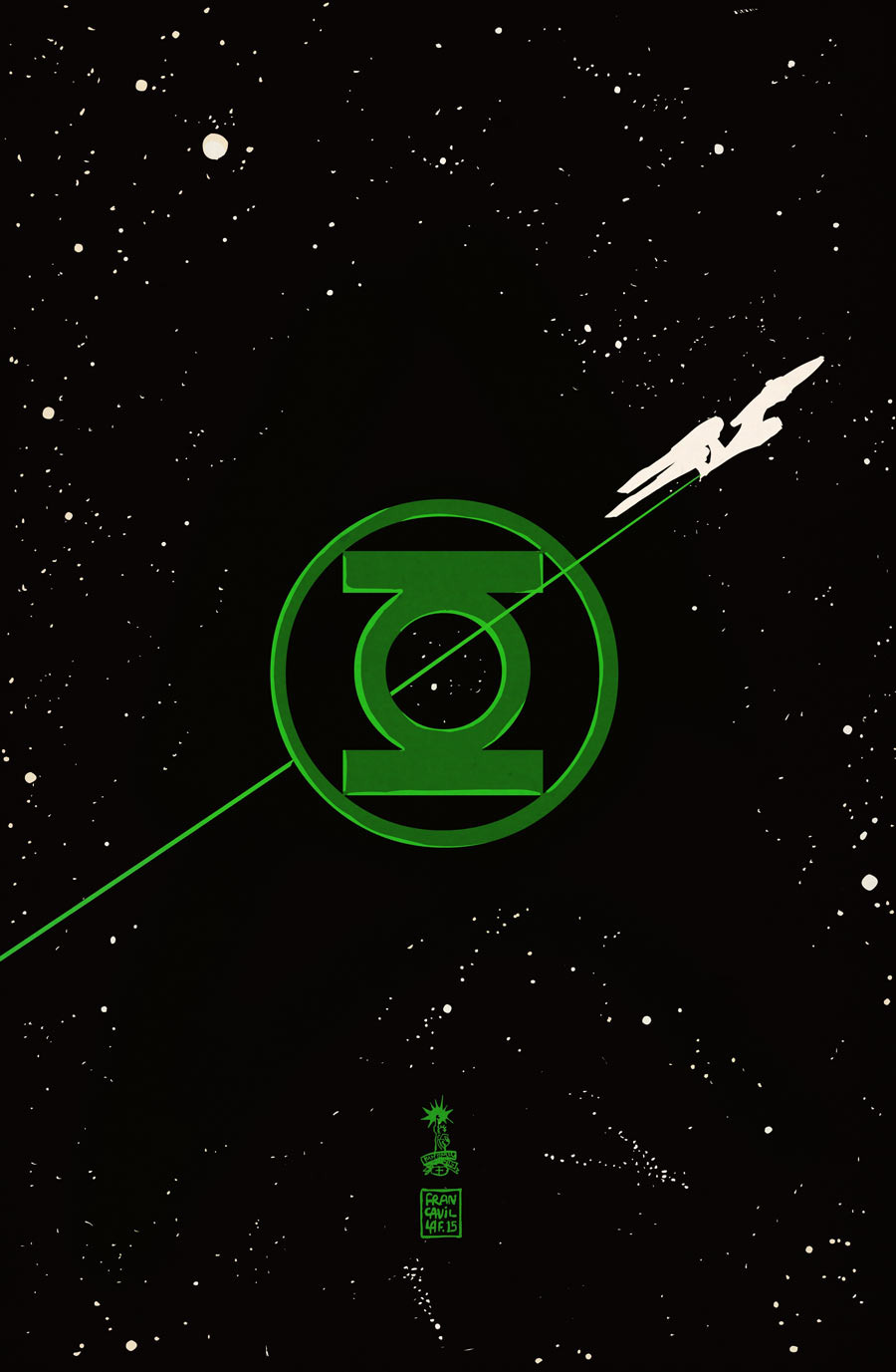 star trek green lantern 01 cover francesco francavilla