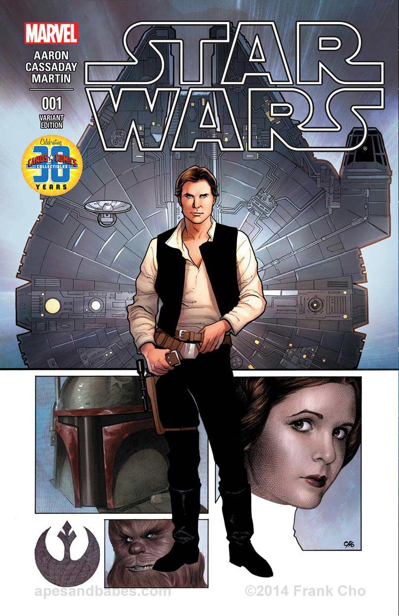 Star Wars #1, variant cover di Frank Cho