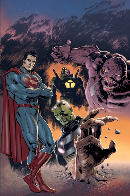 Superman 100, copertina di Claudio Villa