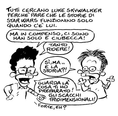 Star Wars: Mi risveglio a Forza di Leo Ortolani