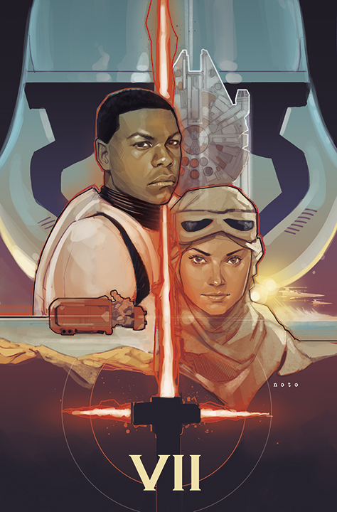 Star Wars Episodio VII: Il Risveglio della Forza - omaggio di Phil Noto