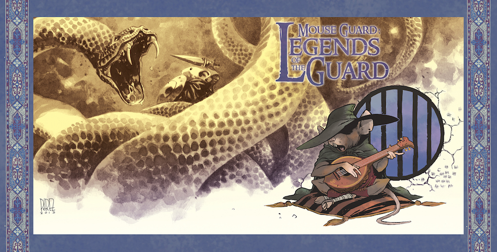 Mouse Guard: Legends of the Guard Vol. 3 #1, variant cover di Ramor Pérez