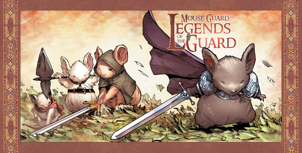 Mouse Guard: Legends of the Guard Vol. 3 #1, variant cover di Huberto Ramos