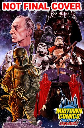 Darh Vader #1, variant cover di Mark Brooks