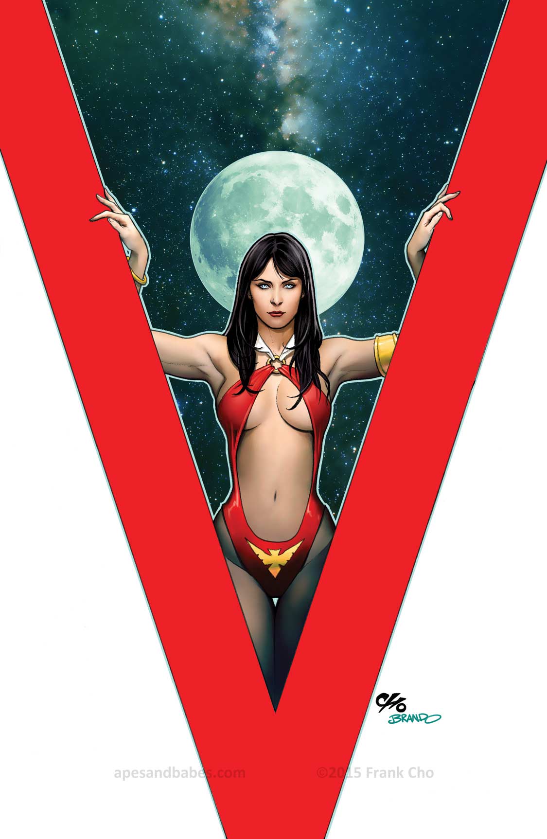 V for Vampirella di Frank Cho