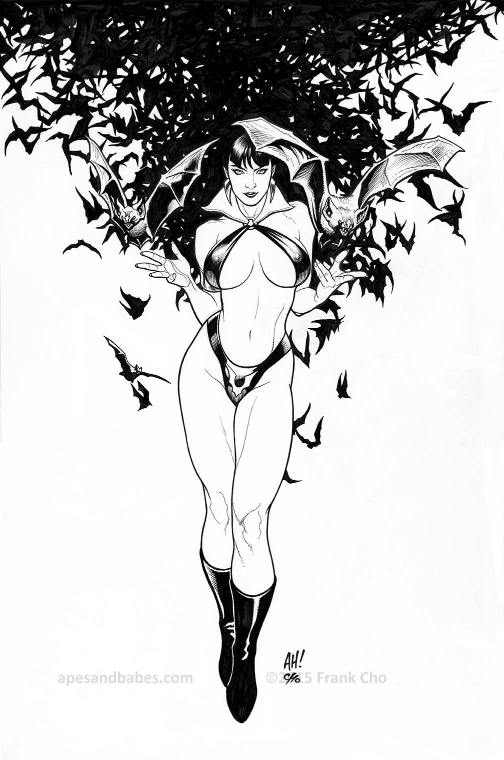 Vampirella di Adam Hughes e Frank Cho