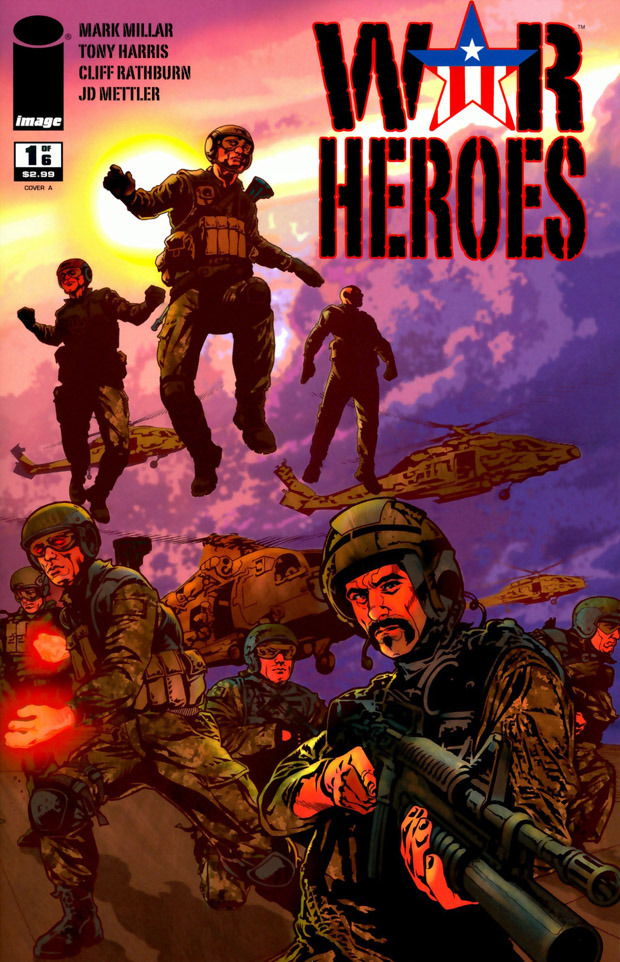 War Heroes #1, copertina di Tony Harris