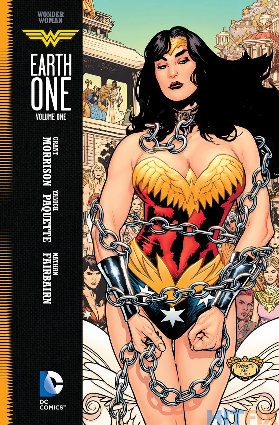 Wonder Woman: Earth One, cover