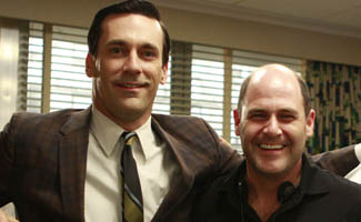 Jon Hamm e Matthew Weiner - Mad Men