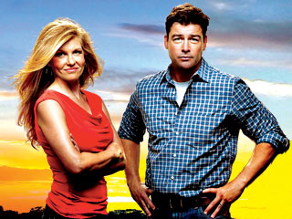 Connie Britton e Kyle Chandler - Friday Nioght Lights