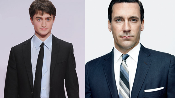 Daniel Radcliffe e Jon Hamm