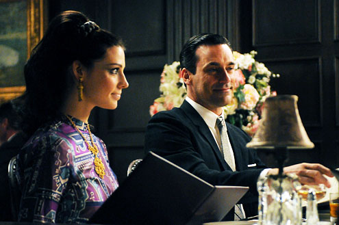 Mad Men: Jessica Parè e Jon Hamm