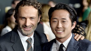 Premiere Of AMC's "The Walking Dead" 4th Season - Arrivals