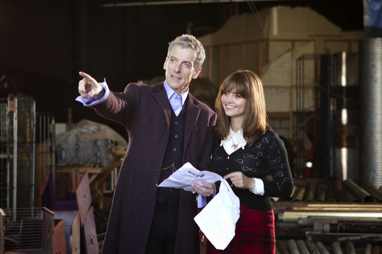 Peter Capaldi - prima foto Doctor Who 8