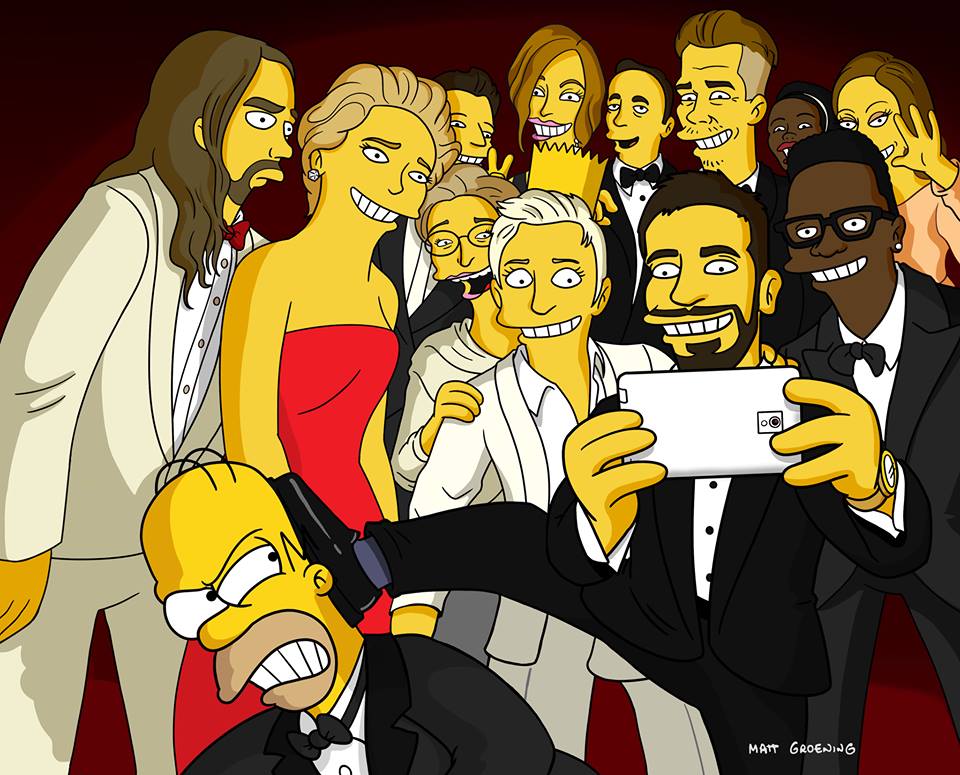 Oscar_Selfie_Matt_Groening