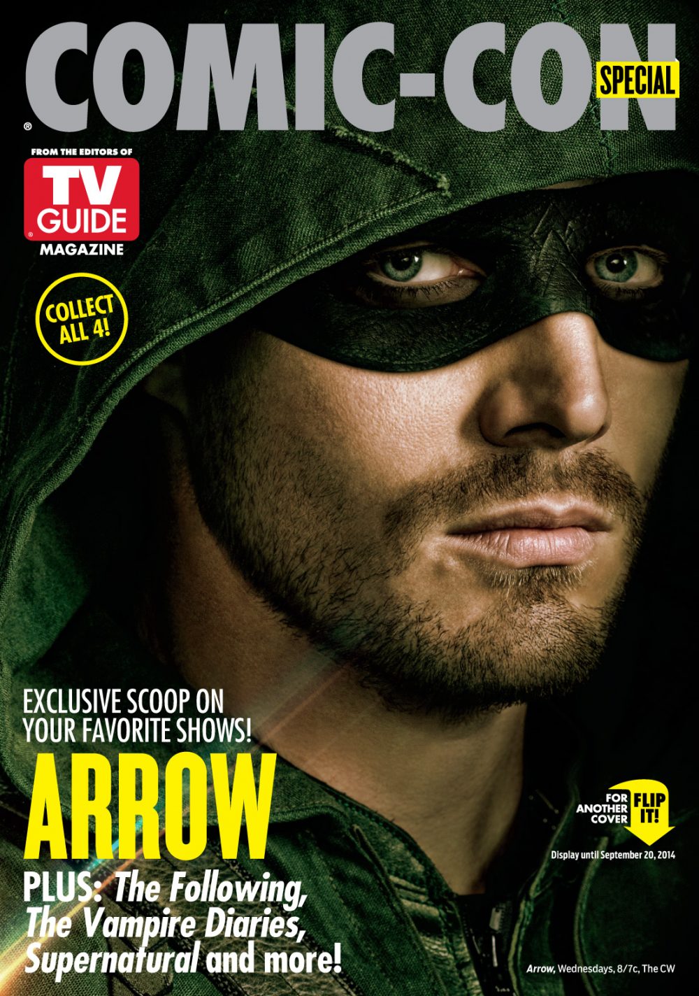 Comic-Con 2014 - copertina TV Guide - Arrow