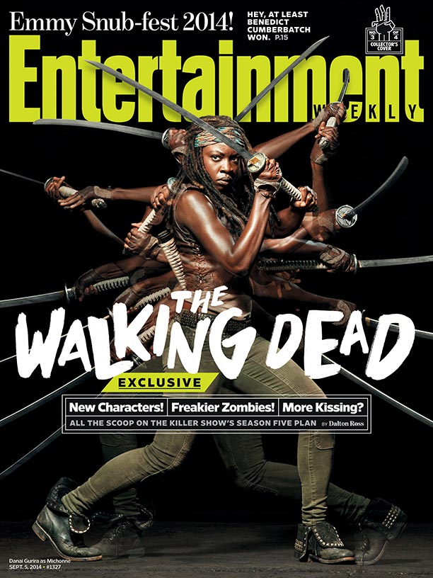 The Walking Dead 5 - EW Cover - Michonne