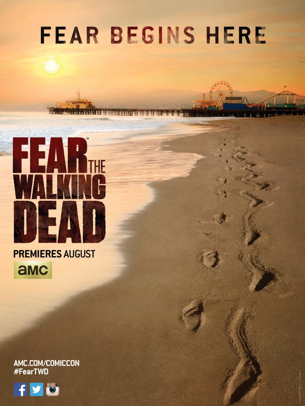 Fear the Walking Dead - Comic-Con Poster