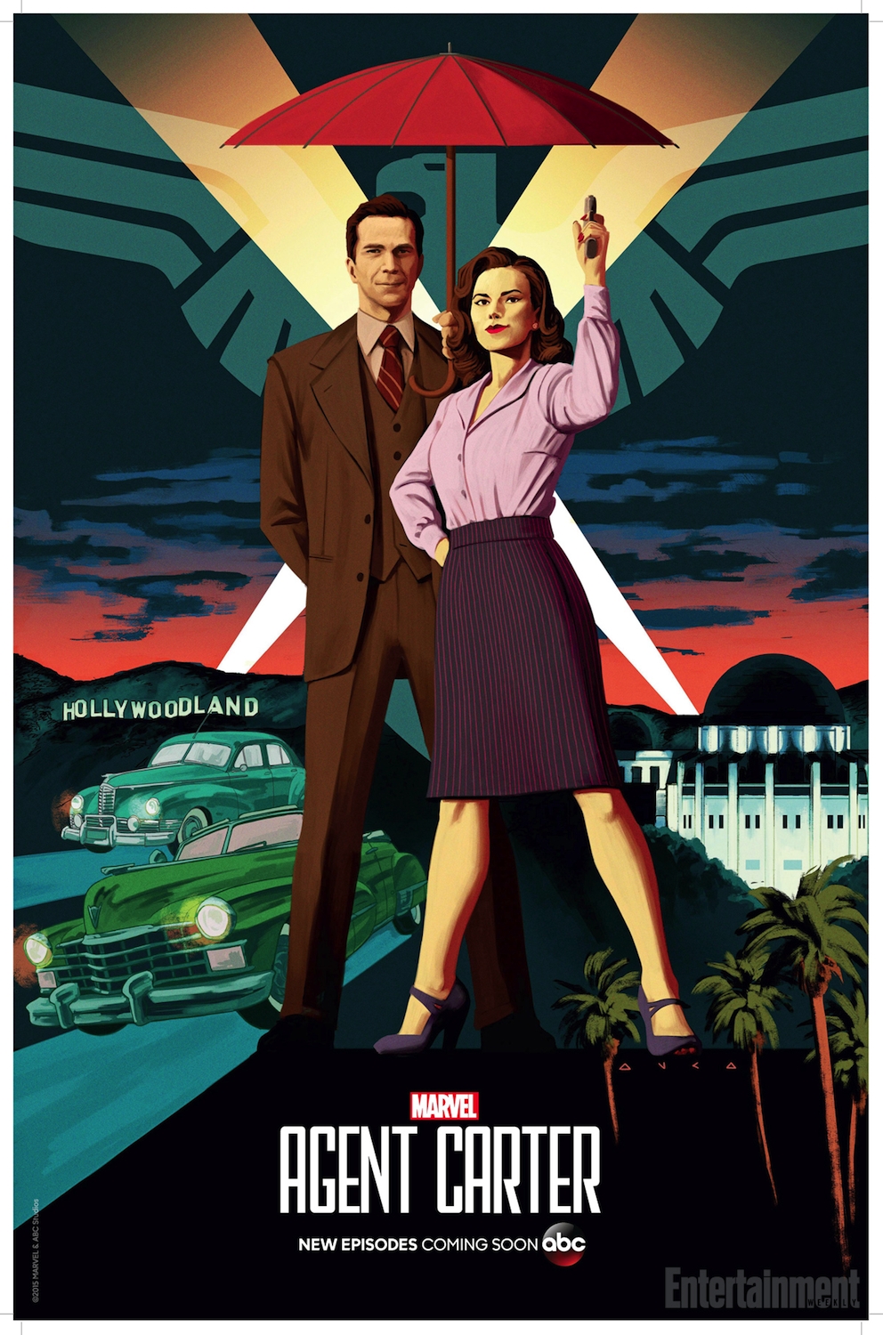 Agent Carter 2 - poster Comic-Con