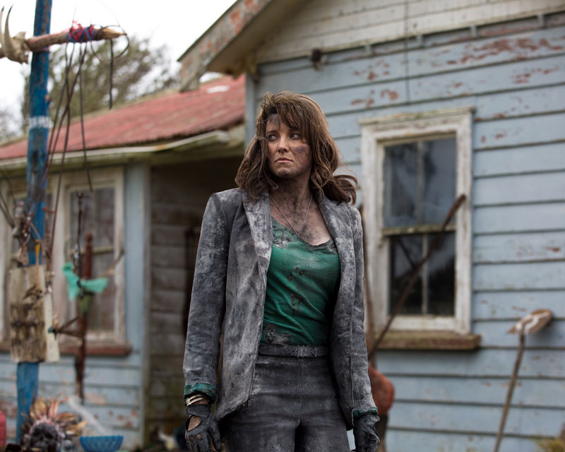 Lucy Lawless in Ash vs Evil Dead