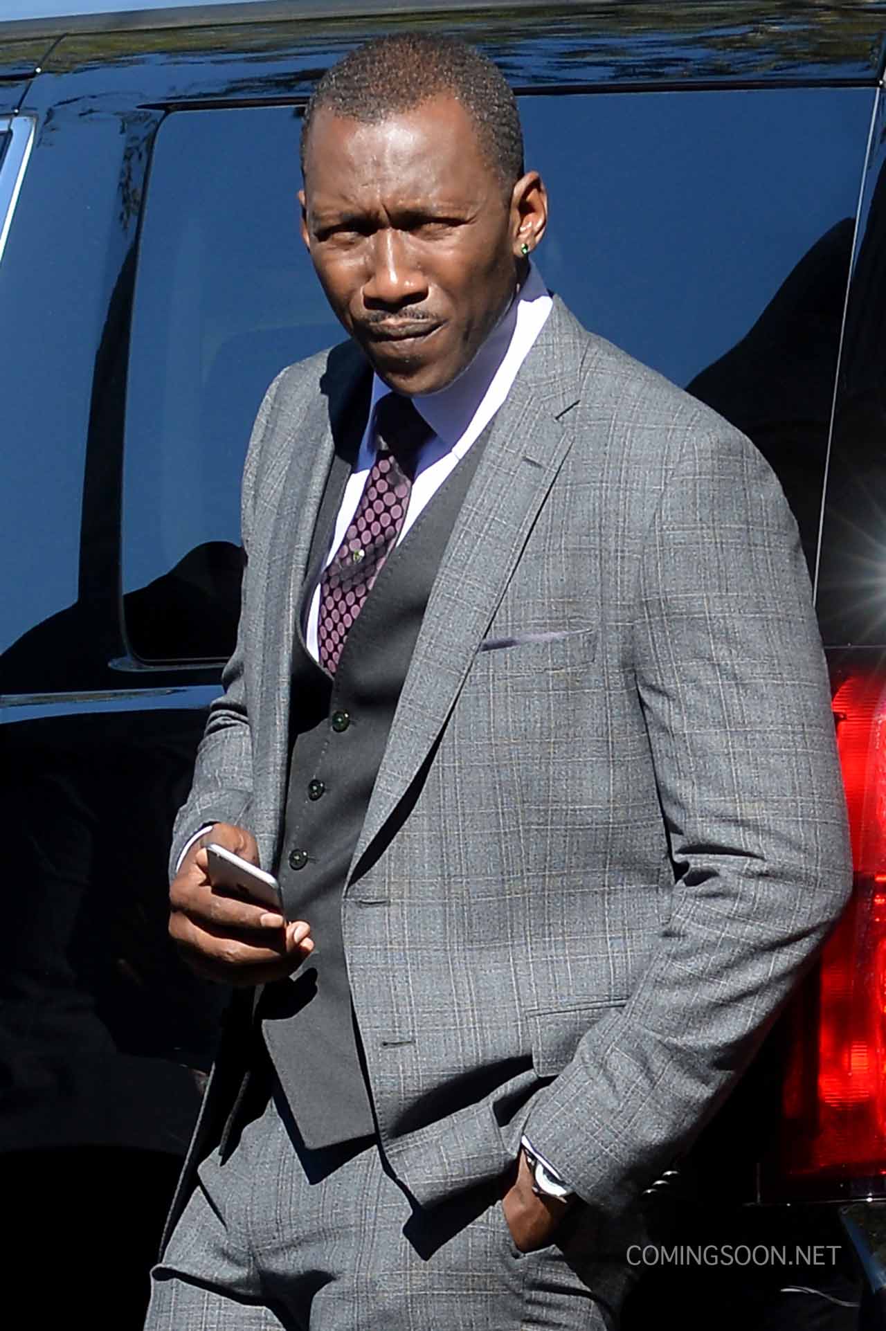 Stars On The Set Of 'Luke Cage'