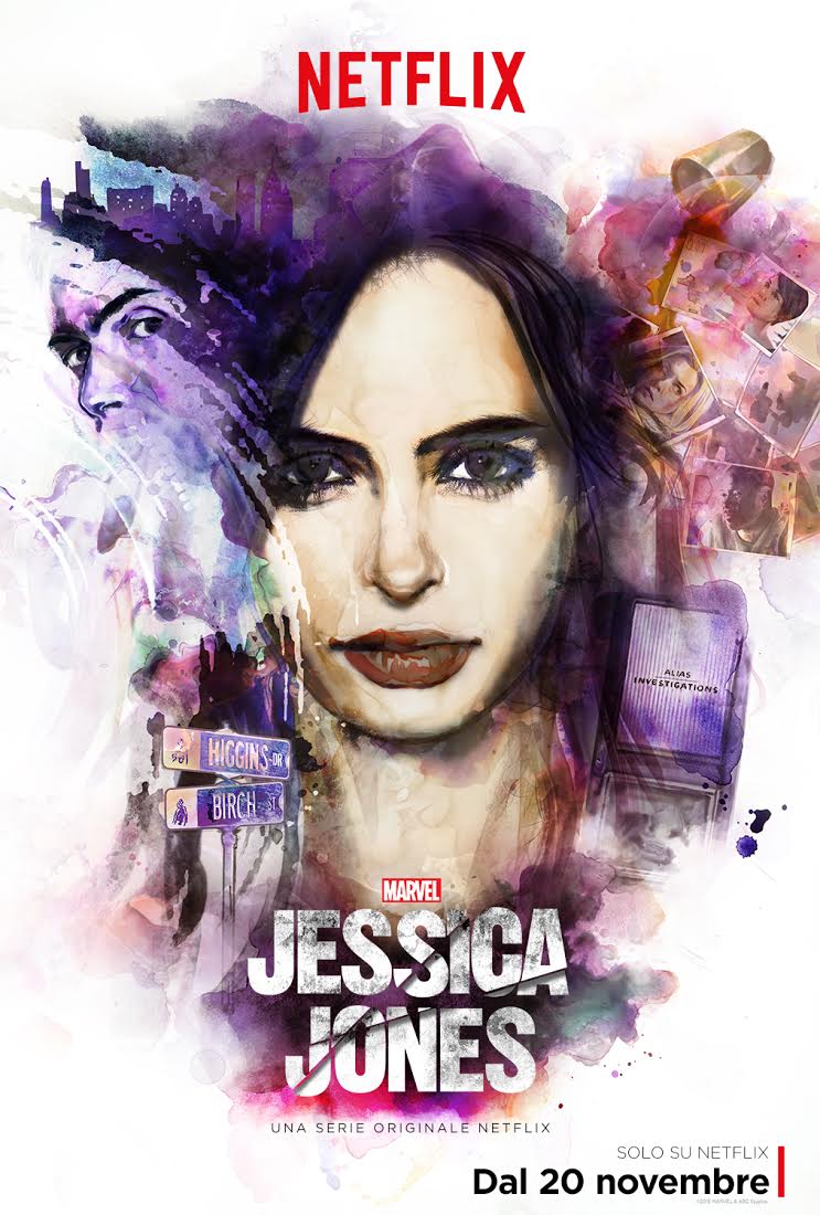 Jessica Jones - poster italiano