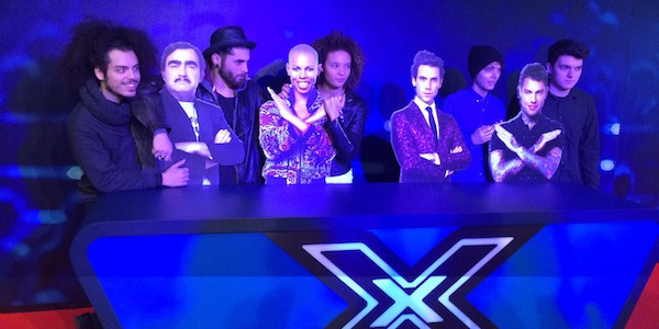 X Factor 9- concorrenti e cartonato