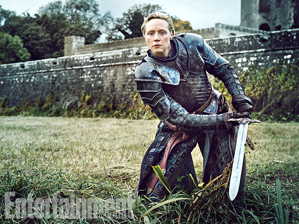 Gwendoline Christie interpreta Brienne di Tarth. L'attrice parla del suo personaggio come unico, forte e non convenzionale. 