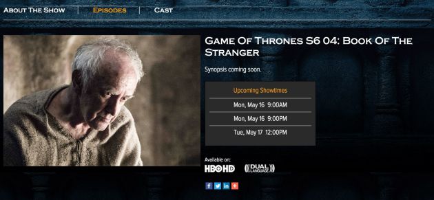 game of Thrones - HBOAsia - puntata 4